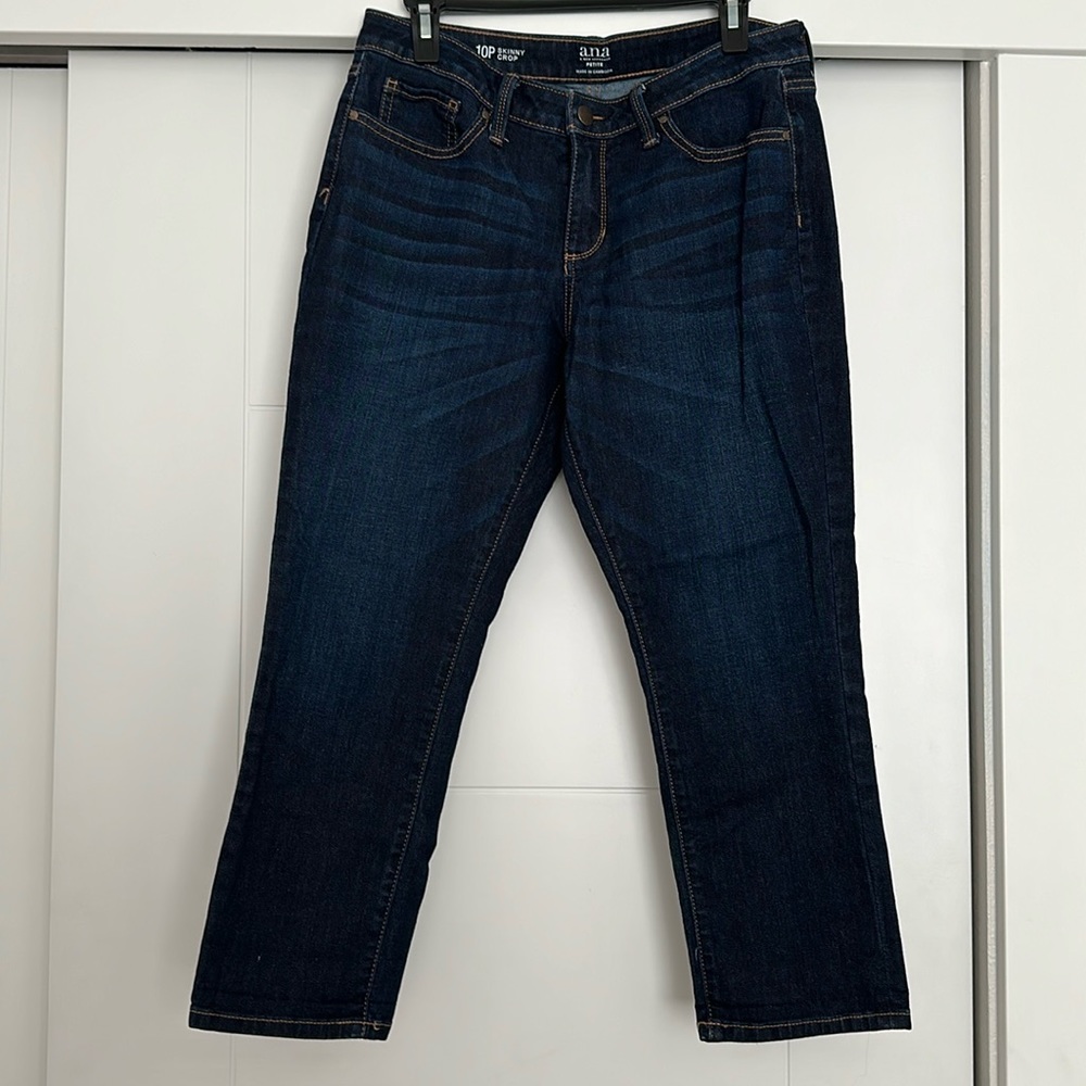 A.N.A. Skinny Cropped Petite Jeans